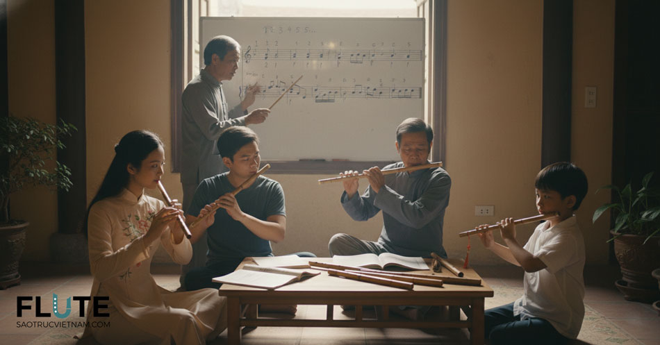 lớp học thổi sáo bình thạnh