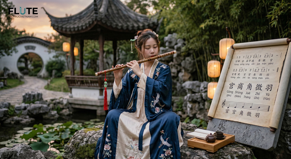 Thang âm nhạc Hoa