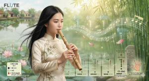 Cô gái thổi sáo