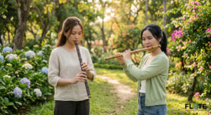 Thổi sáo dọc và ngang